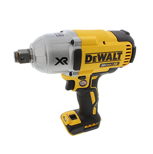 DEWALT 20V MAX XR Cordless Impact Wrench with Hog Ring Pin Anvil, 3/4-Inch , Tool Only (DCF897B)
