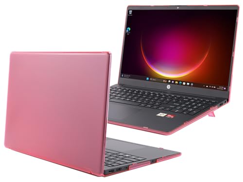 mCover Case Compatible ONLY for 2023-2024 15.6-inch HP Laptop 15-FCxxxx / 15-FDxxxx Series Windows Notebook PC (NOT Fitting Any Other HP Laptop Models) - Pink