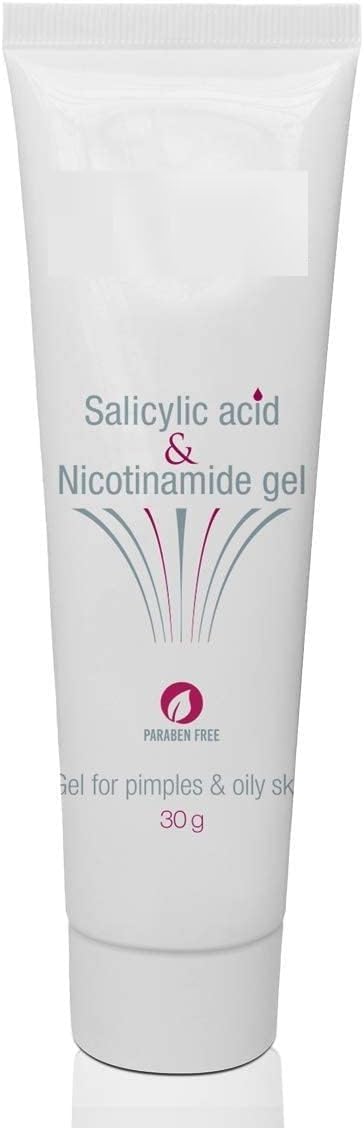 RV Salicylsäure & Nikotinamid Gel für Pickel und fettige Haut, 30 g