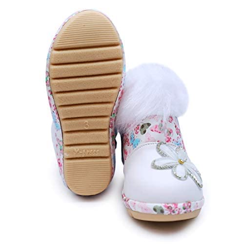 WELL WEAR KIDS GIRL FLORA BOOTS (WHITE, 2_point_5_years) (B0BT6S79VT) Amazon Price History, Amazon Price Tracker