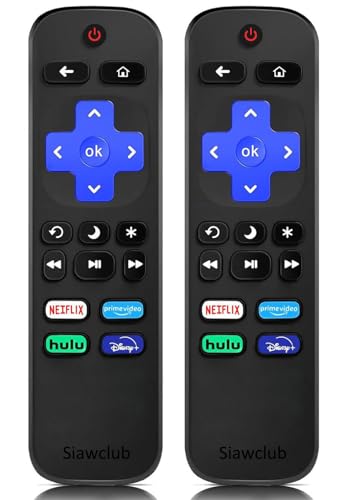 Replaced Remote Control For Roku Tv