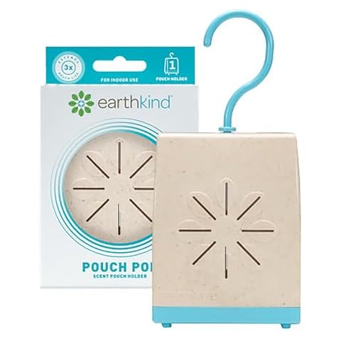 EarthKind Pouch Pod - Protective Pouch Holder for Stay Away Pest Repellent Pouches - Holder Extends Pouch Life up to 3X for Pantries, Closets & More Cover