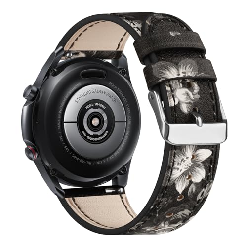 Image of Tobfit Leather 22mm Replacement Band Strap with Metal Buckle for Noise, Fire-Boltt, Boat, Amazfit, beatXp, Samsung Amazfit & Other 22mm Watches