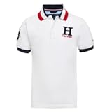 Boys Short Sleeve Premium Pique Polo Shirt&comma; Button Closure&comma; Soft & Comfortable