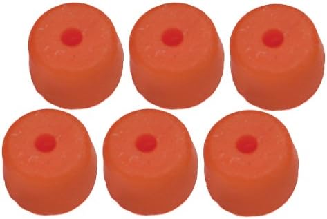 Pine Ridge Archery Nitro Button (Pack of 6), Orange