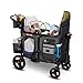 Baby Stroller, Wagon for Kids, Outside Toys for Toddlers 1-3, Outdoor Play Rolling Cart, Beach Cart with Wheels, Radio Flyer Voya Stroller Wagon, Gray, for Ages 6+ Months