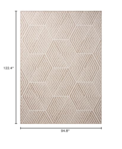 Tapete Nicole Miller New York 7'9"x10'2" beige/crema miniatura 3