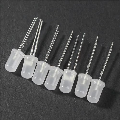 Diodos LED de 5mm en kit multicolor de 100 unidades F5 para proyectos de electrónica 6