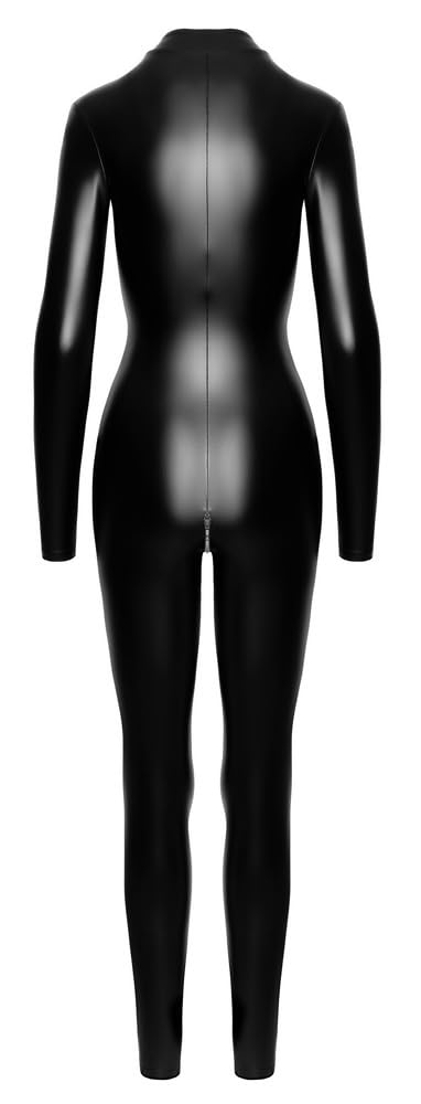 Noir Overall L Damenunterwäsche aus Leder und Latex