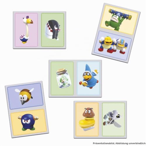 Panini Super Mario Set Freizeit Album + 50 Hüllen