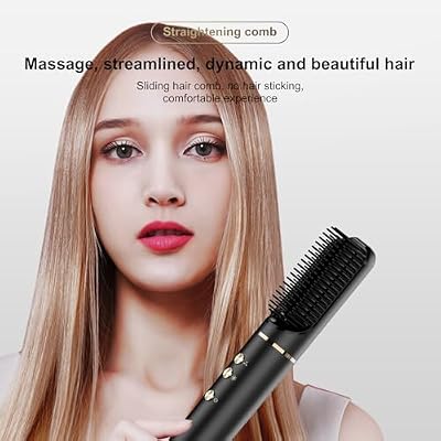 5 in 1 Hair Styler & Hair Dryer Brush, Upgrade Multi Blow Dryer Brush, Detachable Hot Air Brush Negative Ion Curling Brush Iron, Salon-Perfect Curls for All Hair Types