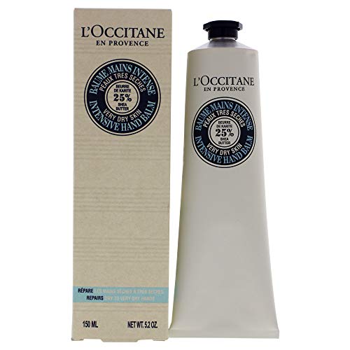 L'Occitane Nourishing & Intensive Hand Balm with 25% Organic Shea Butter, 5.2 oz