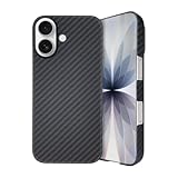 Deff ディーフ iPhone17用 アラミド繊維 薄型 耐衝撃 超軽量 カーボン風(調) ケース (6.3inch 17)