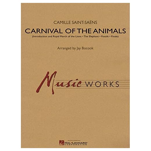 Carnival Of The Animals Concert Score