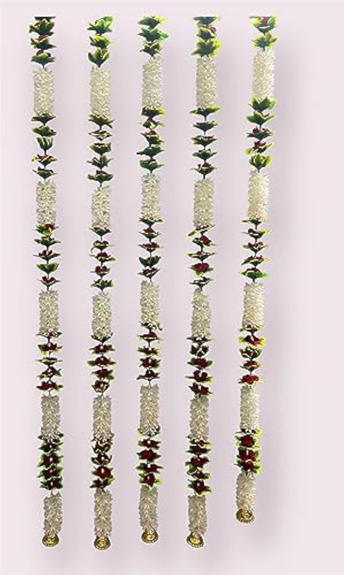 Decorative Artificial Round Chakri Flowers, 4 Feet