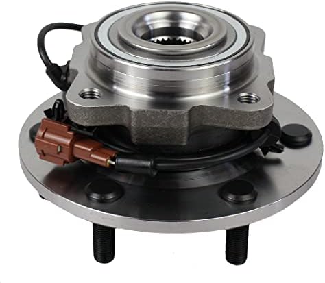 TRQ Rear Wheel Hub Bearing Assembly Set For 2004-2010 Infiniti QX56 & 2005-2012 Nissan Armada/Pathfinder - 2 Piece