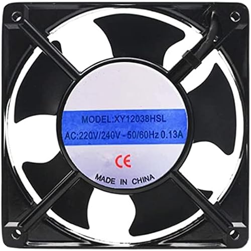 FCARUMIQP 220V 0.13A 12038 Cooling Fan 120X120X38mm
