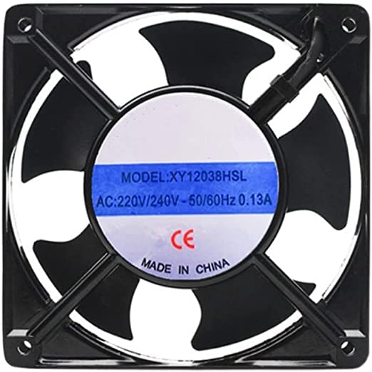 220V 0.13A 12038 Cooling Fan 120X120X38mm
