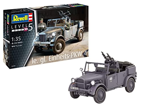 le. gl. Einheits-Pkw 4 Model Kit Askeri Araç