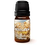 Sz Essentials - Petitgrain Sur Fleurs Essential Oil - 100% Pure and Undiluted - Extracted from Neroli-Bitter Orange Tree - Citrusy & Woody Scent with Fresh Neroli Floral Overtones - Therapeutic Grade