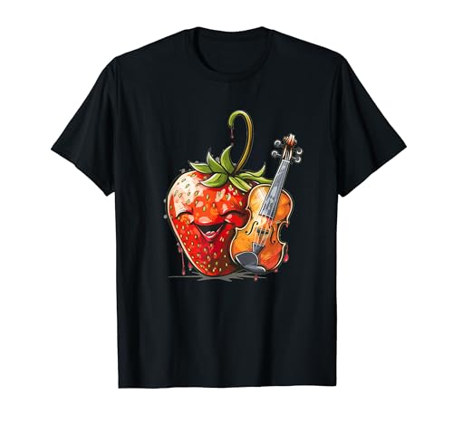 Disfraz de violín de frutas Camiseta