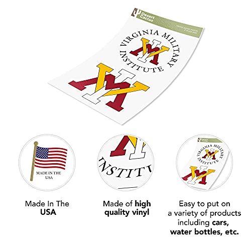 Sticker VMI NCAA anti-bulles pour customiser ordinateur et scrapbooking