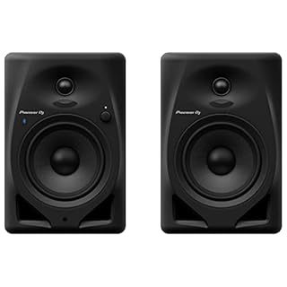 Pioneer DJ DM-50D-BT 5-Inch Desktop Monitor System with Bluetooth, Black