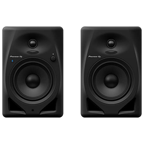 Pioneer DJ DM-50D-BT 5-Inch Desktop Monitor System with Bluetooth, Black - Thumbnail 2