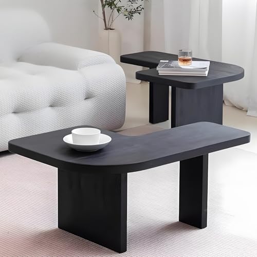 Table basse irrégulière pour sécuriser le salon et optimiser l'espace restreint - 3