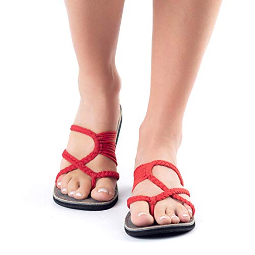 Image of Plaka Flip Flops Sandals for Women Oceanside