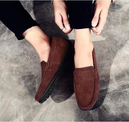 Men's Casual Flat Walking Boat Driving Shoes2