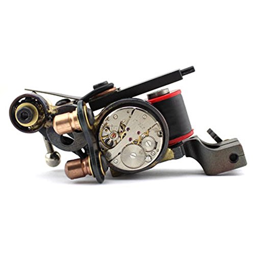 Tattoo Machine,New Star Tattoo One Professional Coil Custom Handmade Tattoo Machine Gun Kit Supply