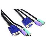 Longitud del cable 3m. BeMatik - Cable VGA Teclado Ratón ATX 3 Metros (M/H)
