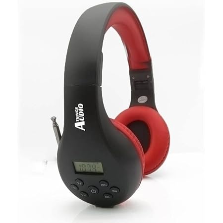 Amazon.com: RadioShack Digital AM/FM Stereo Headset – FM Headphones ...