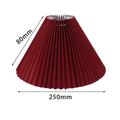 F Fityle Paralume Pieghettato da 25 Cm Accessori