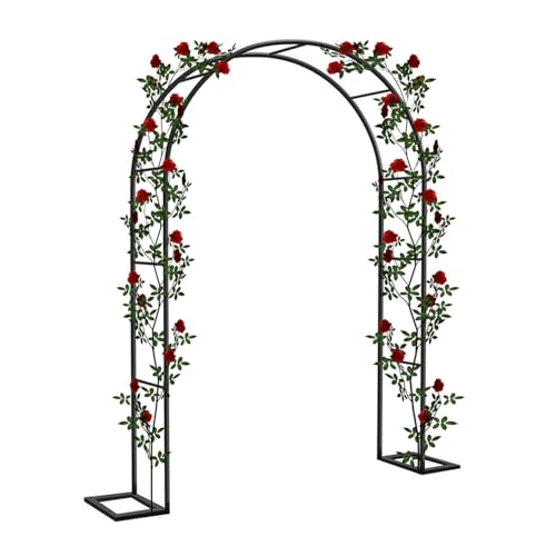 Pergola décorative en métal pour créer un coin d'ombre romantique