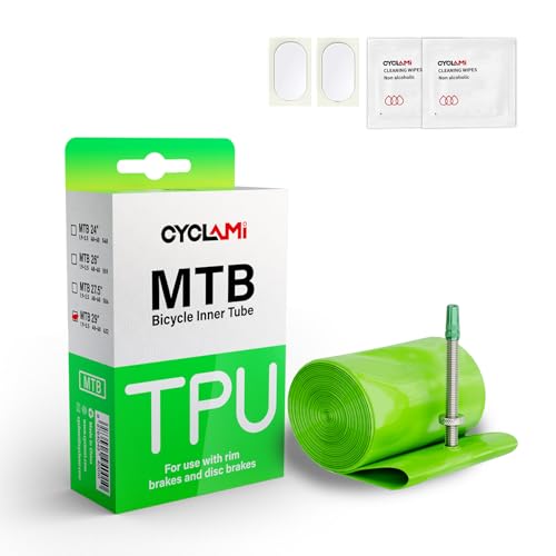 【Eccellente durata】 Realizzati con uno speciale materiale TPU, i nostri tubi offrono una maggiore resistenza alla perforazione e all'usura, raddoppiando la loro durata rispetto ai tradizionali tubi in gomma butilica.