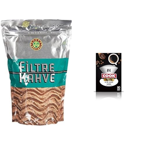KAHVE DUNYASI Kahve Dünyası 250gr x1 + COOK Premium Kağıdı - Ebat 4, 80 adet x1