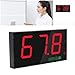 Wall Mounted Decibel Meter, Sound Level Meter 30-130dB with Alarm, USB Rechargeable Battery Level Indication - High Accuracy, Digital Display, Ideal for Industrial and