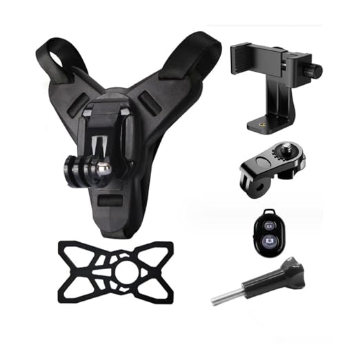 Soporte para casco GoPro en rutas de motocross con ángulo ajustable HoneTeek 180°