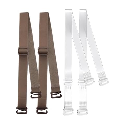 Atbuty Clear Bra Strap Replacement Cover