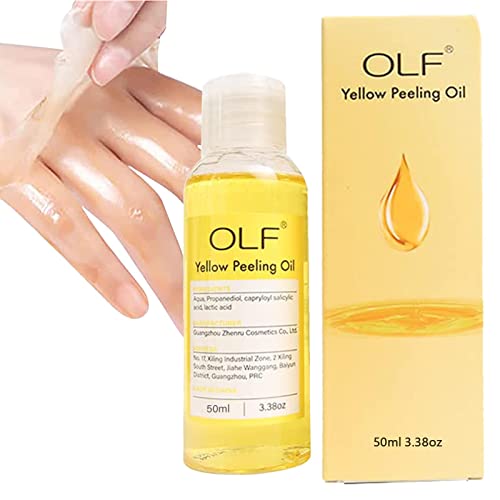 Olio per Peeling Giallo per Pelli Scure, 50 Ml di