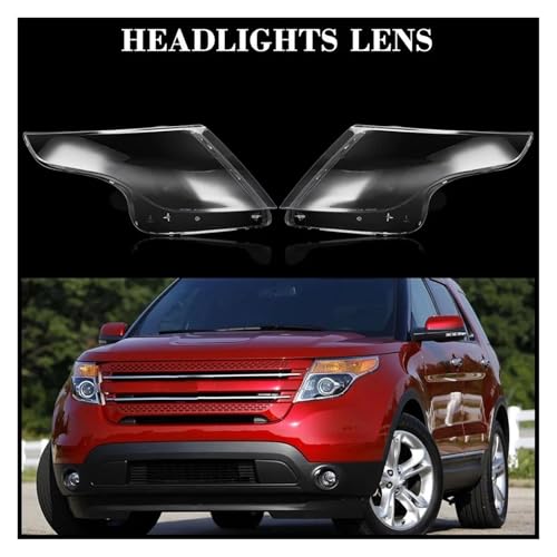 Coque de phare étanche et transparente pour Ford Explorer 11-15
