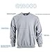 Gildan Adult Fleece Crewneck Sweatshirt, Style G18000, Multipack, Sport Grey (1-Pack), Large
