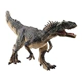 ORFOFE Figura de Dinosaurio Allosaurus de Plástico Macizo Modelo Realista Verde Decoración para Habitación y Colección Infantil Diseño Detallado y Resistente para Regalo Educativo