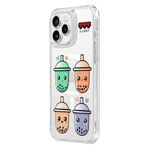 Coque iPhone 16 Bubble Tea antichoc protégeant des chutes - 3