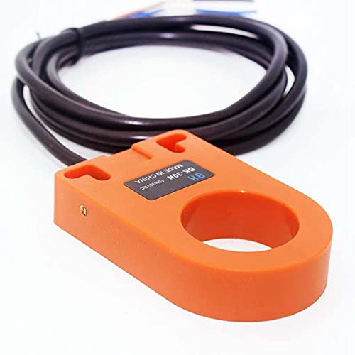 Commutateur de capteur proximité Orange 30mm à sortie NPN NO pour métaux