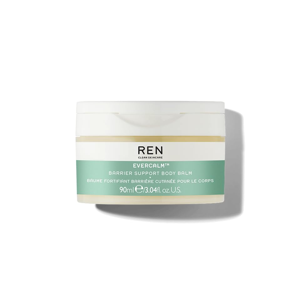 REN CLEAN SKINCARE Evercalm Barrier Support Body Balm 90 ml, White, 90 ml (Pack of 1)