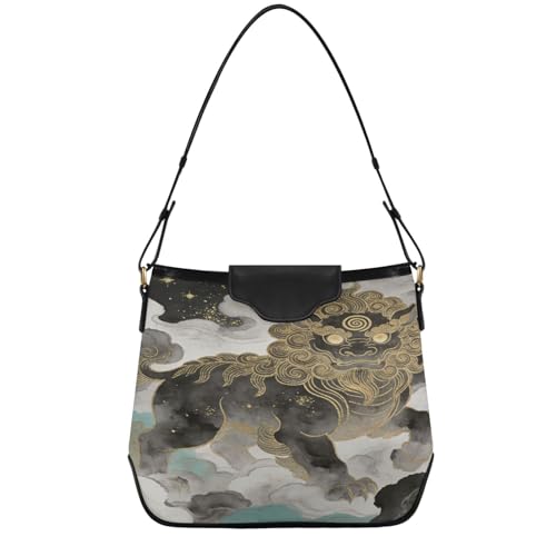 Sac à main en cuir PU Ruishi pour femme avec bandoulière amovible