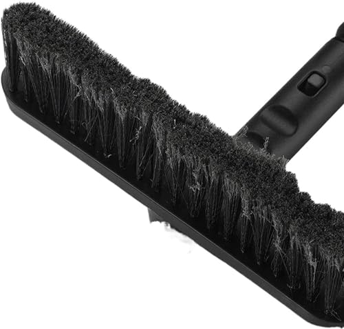 Outil de nettoyage et de dégivrage pour vitres de voiture avec pelle à neige télescopique - 7